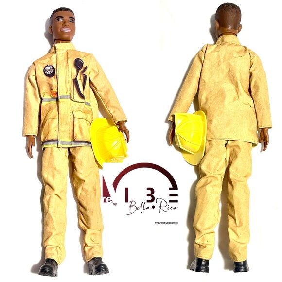 Barbie You Can Be Anything - Firefighter Ken Doll - Picture 1 of 2